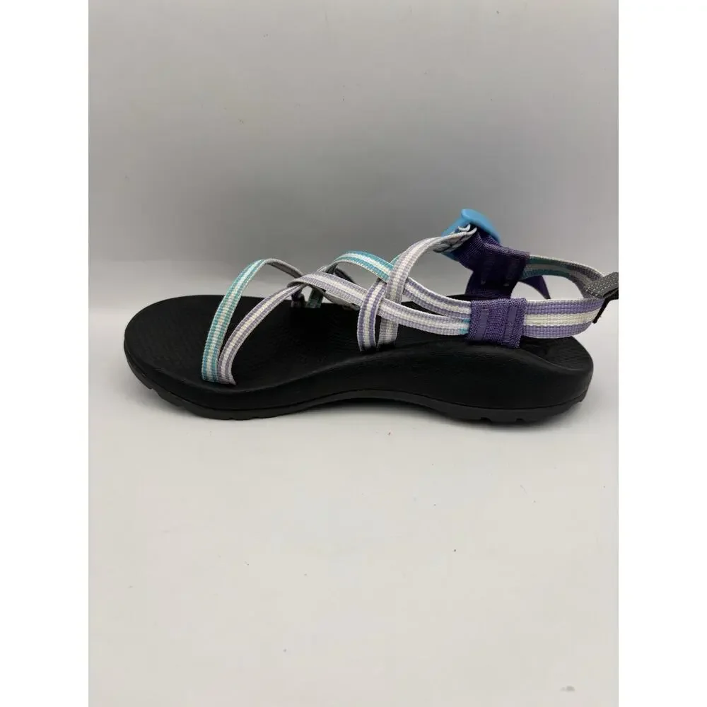 Chacos ZX/1 Ecotread Blue And Purple Sandals Kids Size 5
